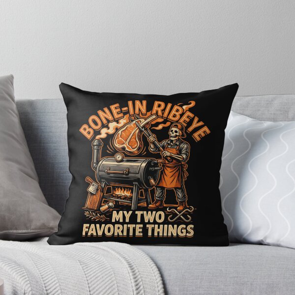 Item preview, Bone in Ribeye My Two Favorite Things Steak Lover Humor for Grill Masters designed and sold by Redgiant87x.