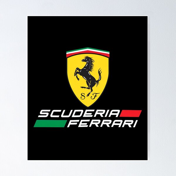 Item preview, Scuderia Ferrarii Racing Shield  designed and sold by Mantedrop.