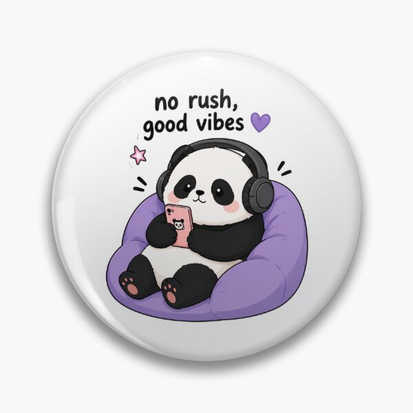 Item preview, No Rush Good Vibes designed and sold by Snikdha.