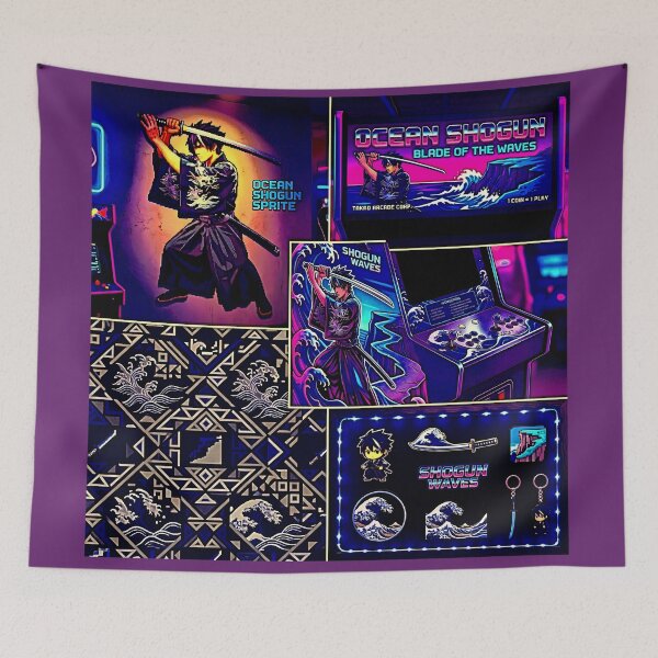 Item preview, Retro Arcade capter Themed Décor designed and sold by Cyber-ART-Studio.