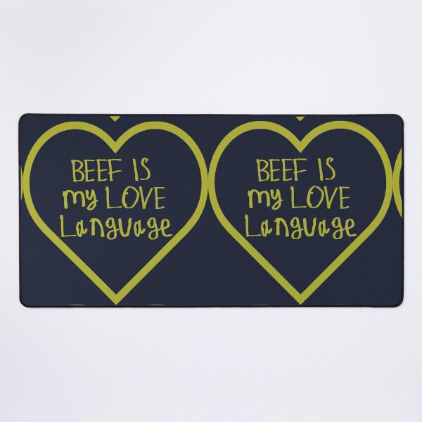 Item preview, Beef is My Love Language designed and sold by kinpirks.