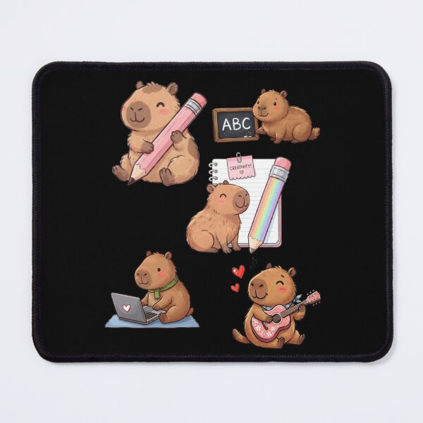Item preview, Cute Study Capybara designed and sold by EfiKrios.