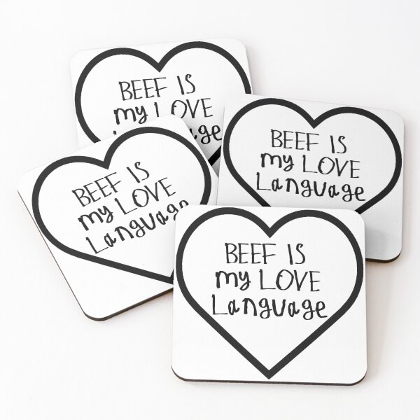 Item preview, Beef is My Love Language designed and sold by kinpirks.