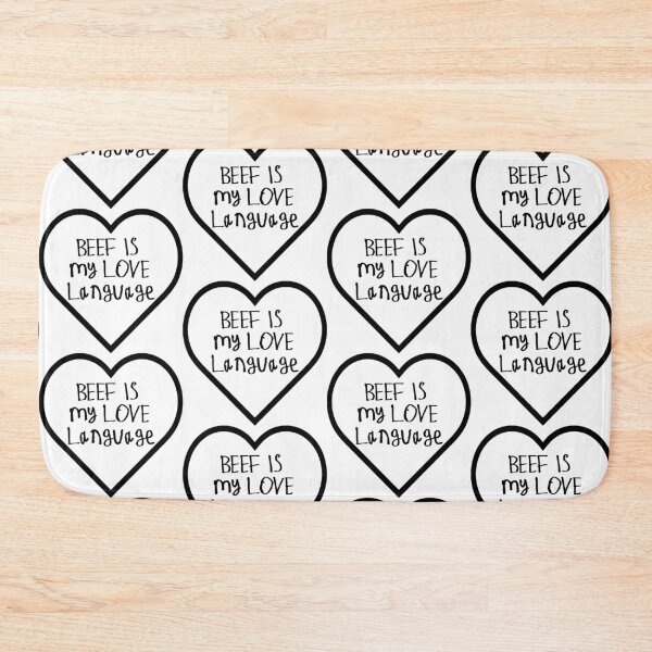 Item preview, Beef is My Love Language designed and sold by kinpirks.