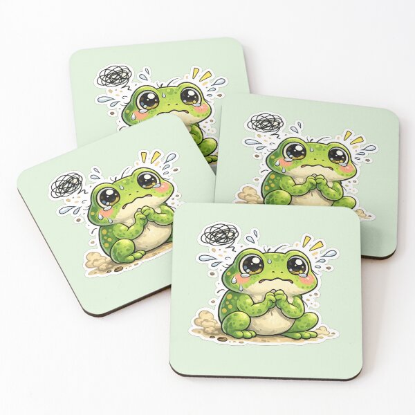 Item preview, Anxious Little Frog designed and sold by Safe Haven Pets.