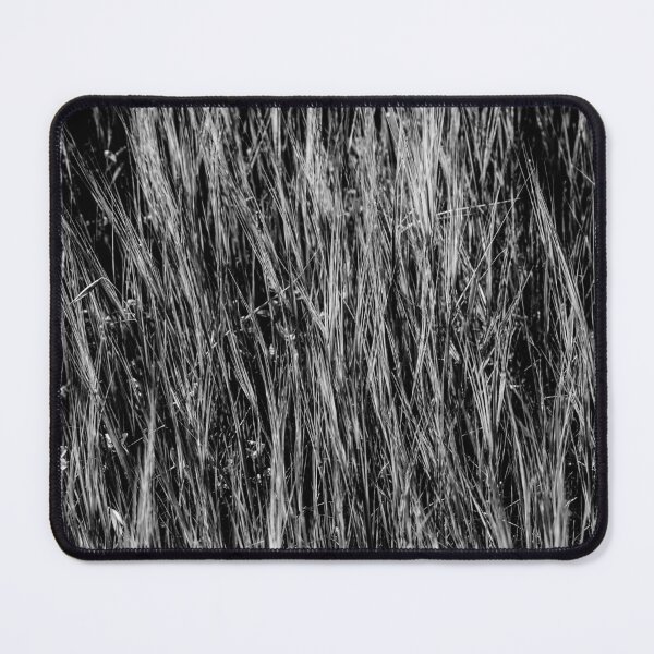 Item preview, Black And White Tall Grass Field Texture In Wild Meadow Abstract Natural Background designed and sold by Nmallia.