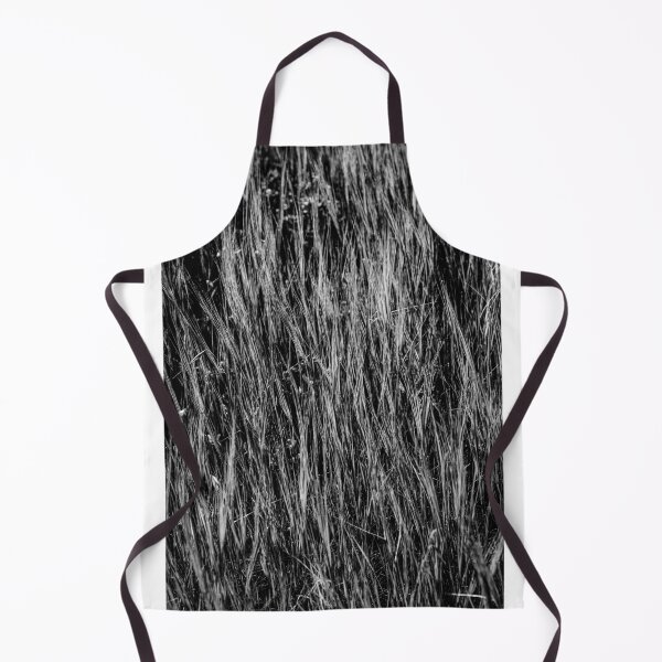 Item preview, Black And White Tall Grass Field Texture In Wild Meadow Abstract Natural Background designed and sold by Nmallia.
