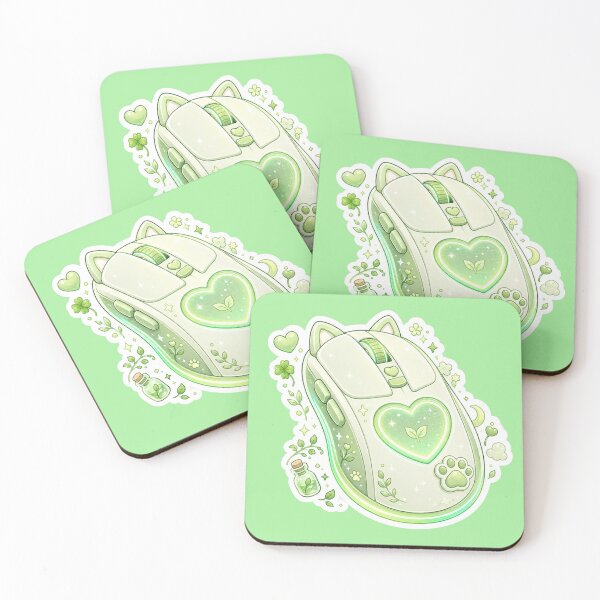 Item preview, Nature-Inspired Gaming Mouse Sticker designed and sold by Christiana-Art.