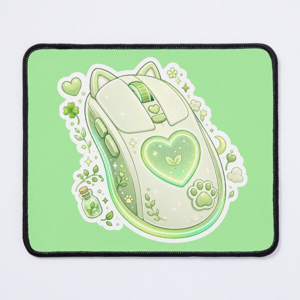 Item preview, Nature-Inspired Gaming Mouse Sticker designed and sold by Christiana-Art.