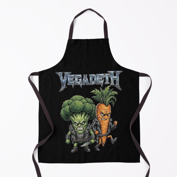 Item preview, Vegadeth — Funny Vegetable Heavy Metal Parody Design designed and sold by Planet Utoppia.