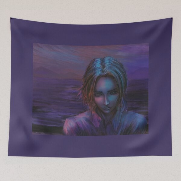 Item preview, Beautiful girl at the beach during night designed and sold by Witseart.