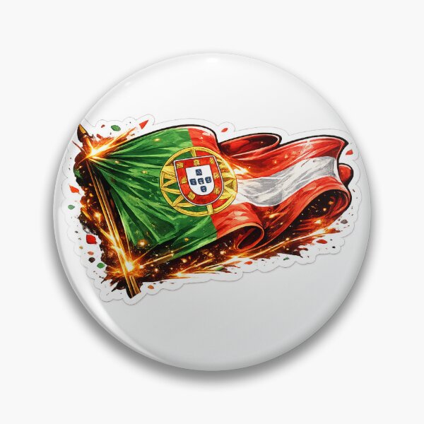 Item preview, PORTUGAL FLAG STICKER designed and sold by GenZWrap.
