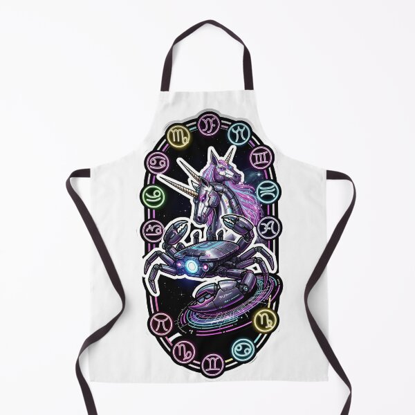 Item preview, Mystical Cancer Zodiac Unicorn Galaxy Art designed and sold by Zodiac Celestial Art.