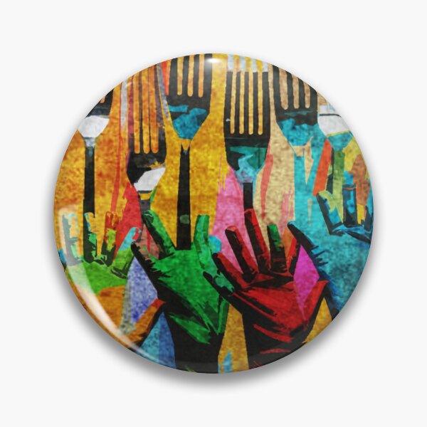 Item preview, Abstract hungry hands designed and sold by kinpirks.