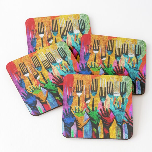 Item preview, Abstract hungry hands designed and sold by kinpirks.