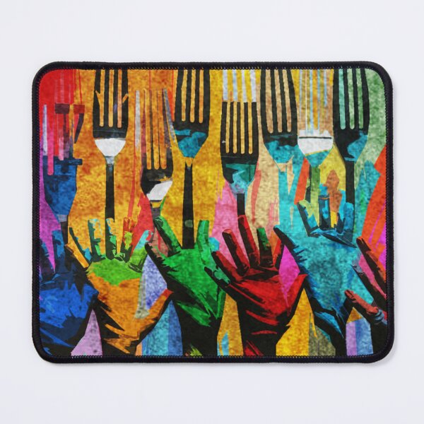 Item preview, Abstract hungry hands designed and sold by kinpirks.