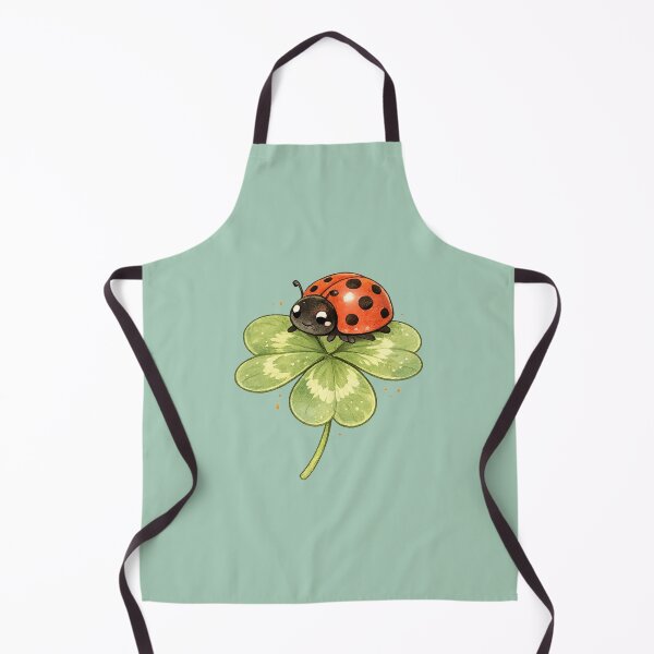 Item preview, Ladybug on Clover Cute Nature designed and sold by MagicMakerPh⭐⭐⭐⭐⭐.