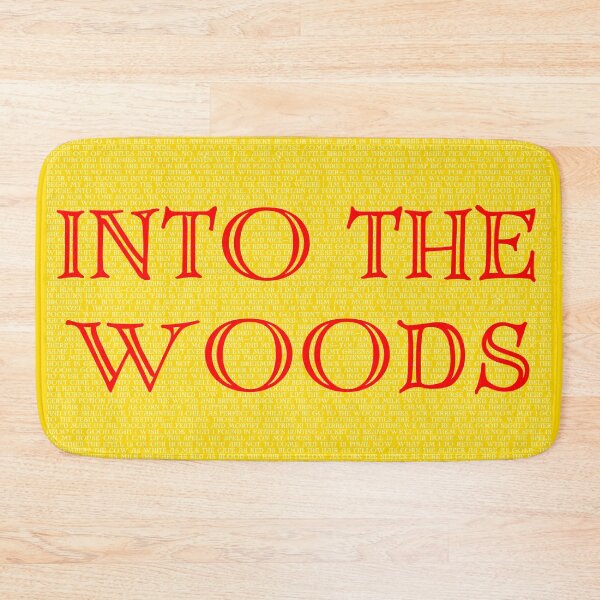 Item preview, Into the woods Lyrics designed and sold by broadwaygirl142.