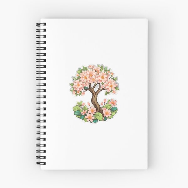 Item preview, Pink Blossom Tree Sticker designed and sold by surbhiArt.