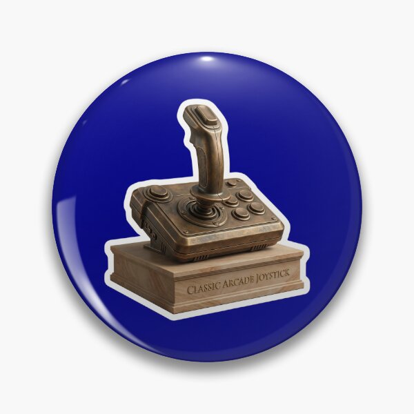 Item preview, Classic Arcade Joystick Gold Bronze designed and sold by FASAventuras.