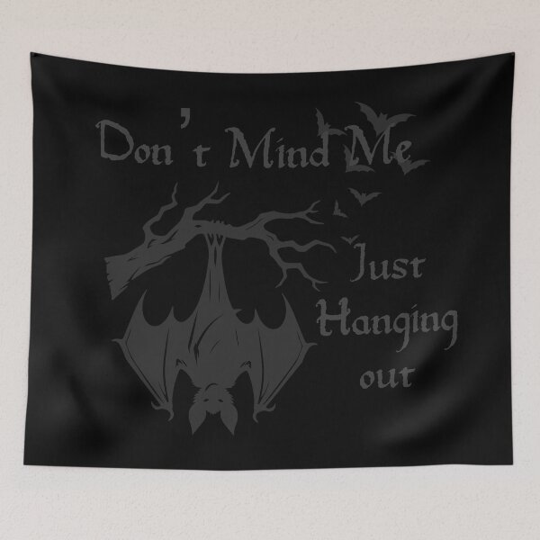 Item preview, Don’t Mind Me Just Hanging Out Bat Design designed and sold by Vileprint.