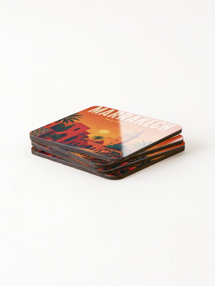 Thumbnail 4 of 5, Coasters (Set of 4), Marrakech designed and sold by VelumStudio.
