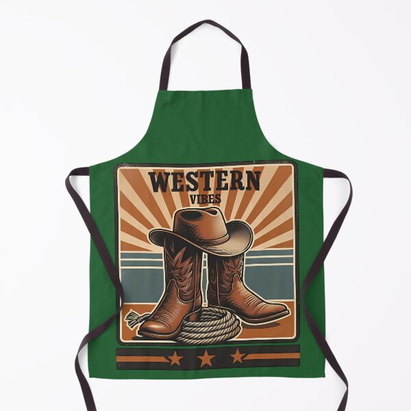 Item preview, Retro Western Cowboy Boots - Western Vibes Sunset designed and sold by NewVibeStudio.