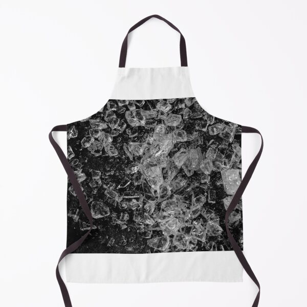 Item preview, Black And White Broken Glass Texture In Wild Meadow Abstract Natural Background designed and sold by Nmallia.