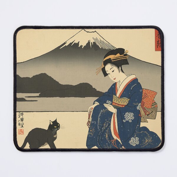 Item preview, Do Ukiyo Neko Dream of Electric Geishas? designed and sold by UKIYO NEKO.