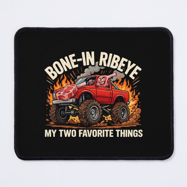 Item preview, Bone in Ribeye My Two Favorite Things Backyard Barbecue Steak Lover designed and sold by Redgiant87x.