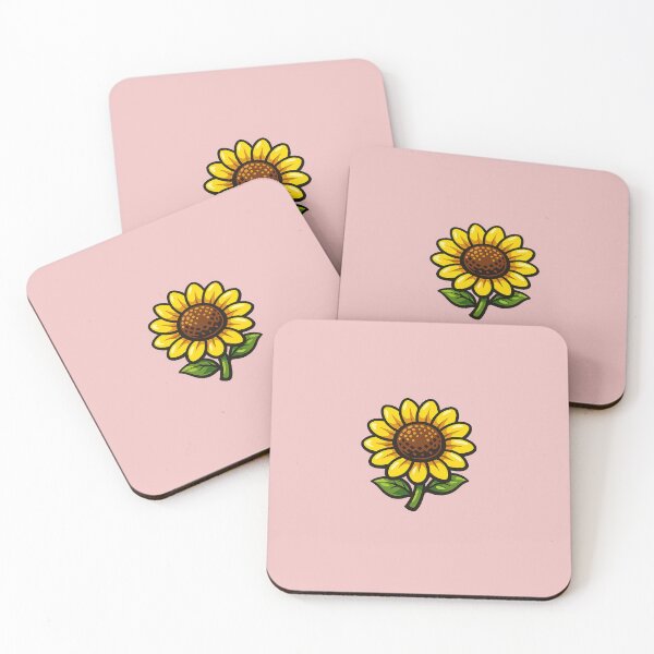 Item preview, Cute Sunflower Doodle Sticker designed and sold by ProsperaStar.