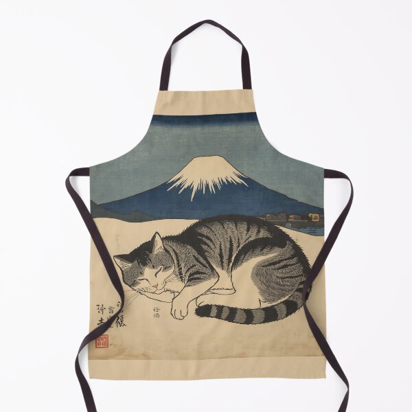 Item preview, Do Ukiyo Neko Dream of Mount Fuji? designed and sold by UKIYO NEKO.