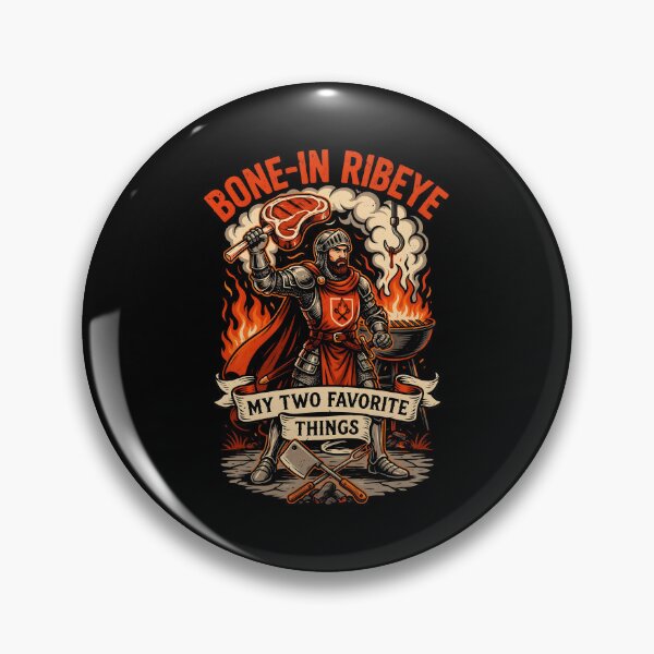 Item preview, Bone in Ribeye My Two Favorite Things Funny Meat Lover BBQ designed and sold by Redgiant87x.