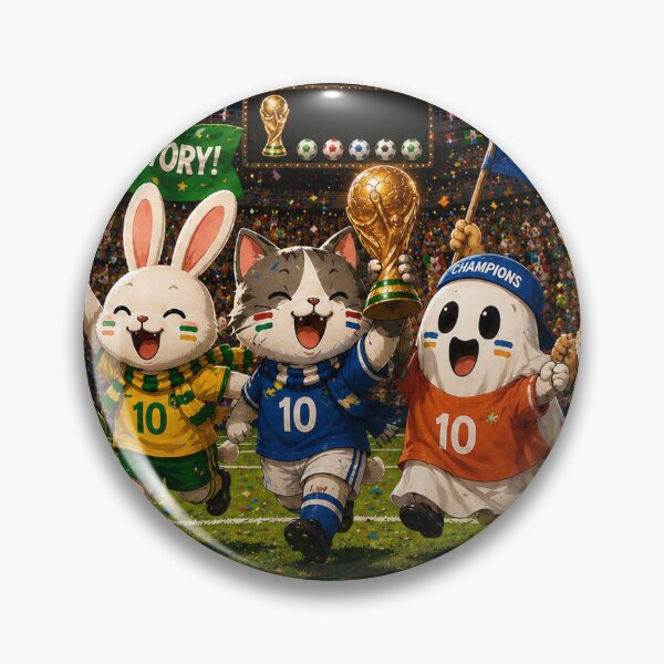 Item preview, Victory Lap – Cute Animal Football Celebration designed and sold by Happy Ghost Studio.