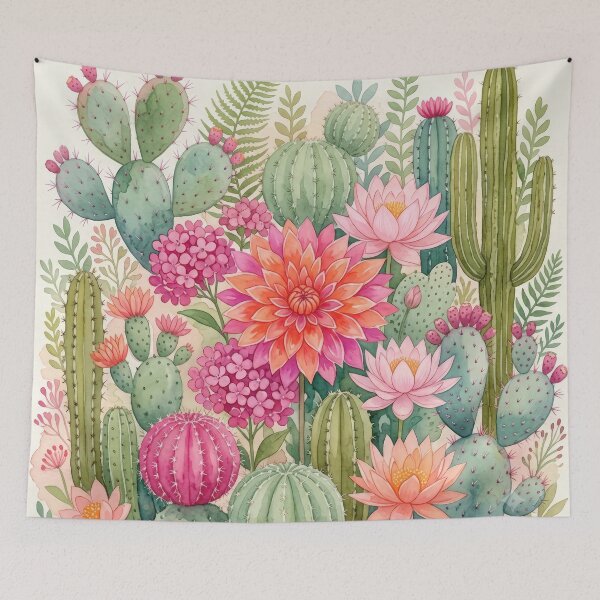 Item preview, Cacti and Desert Landscapes Pattern designed and sold by vibrants.