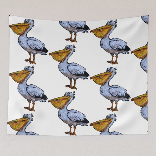 Item preview, Pelican hand embroidery designed and sold by Alsa.handembroidery.