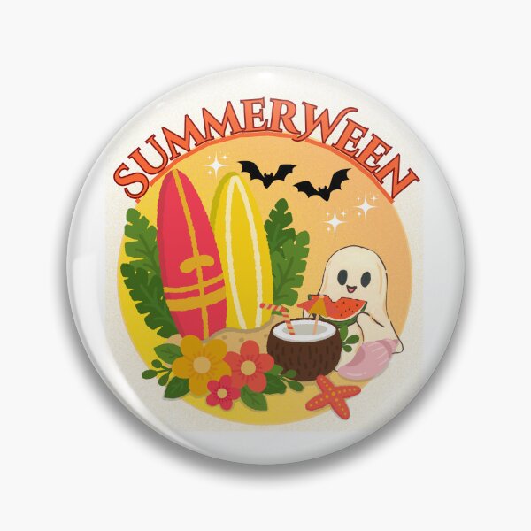 Item preview, Summerween summer Halloween spooky summer designed and sold by HoppingCreation.