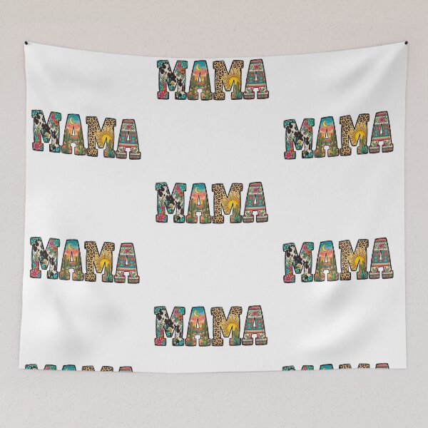 Item preview, Mama- Western design designed and sold by RahRahsCreation.