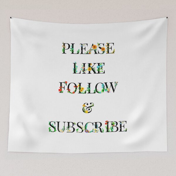 Item preview, ✴️ PLEASE LIKE FOLLOW & SUBSCRIBE COLLECTION ✴️ - FLOWER TEXT designed and sold by WheelieGdArt.