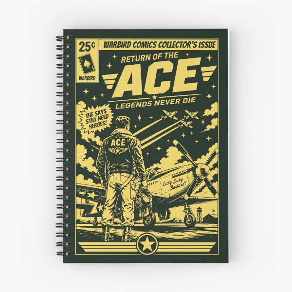 Item preview, Warbird Comics - Return of the Ace Legends Never Die - Aviation Yellow designed and sold by VoglR.
