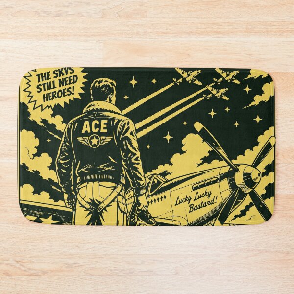 Item preview, Warbird Comics - Return of the Ace Legends Never Die - Aviation Yellow designed and sold by VoglR.