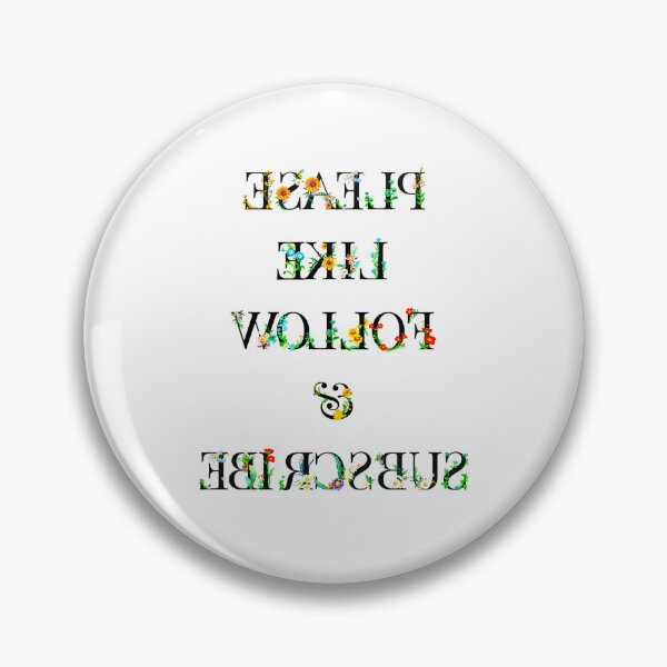 Item preview, ✴️ PLEASE LIKE FOLLOW & SUBSCRIBE COLLECTION ✴️  - FLOWER TEXT - Camera Ready (REVERSED) Darling Edition designed and sold by WheelieGdArt.