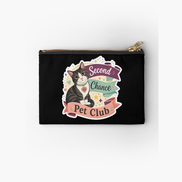 Item preview, Second Chance Pet Club Rescue Cat Sticker  designed and sold by Sketchlegacy.