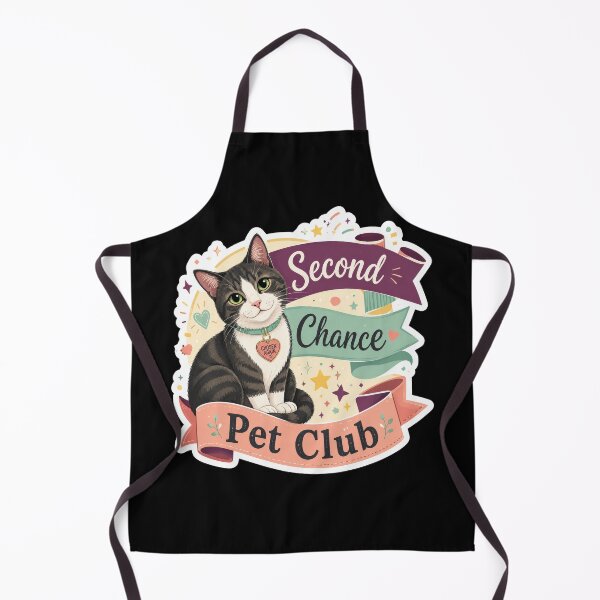 Item preview, Second Chance Pet Club Rescue Cat Sticker designed and sold by Sketchlegacy.