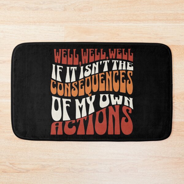 Item preview, Well Well Well Consequences Retro Groovy Design designed and sold by DjFreeq.