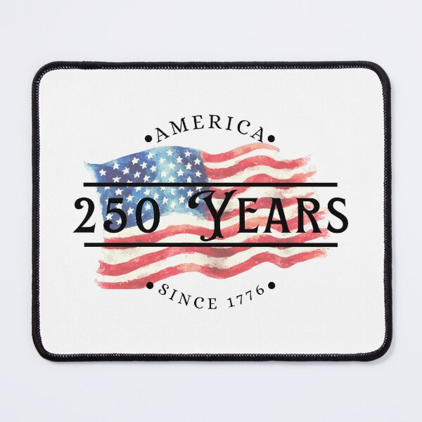 Item preview, America 250 Years Design with Watercolor American Flag designed and sold by jeweleddesigns.