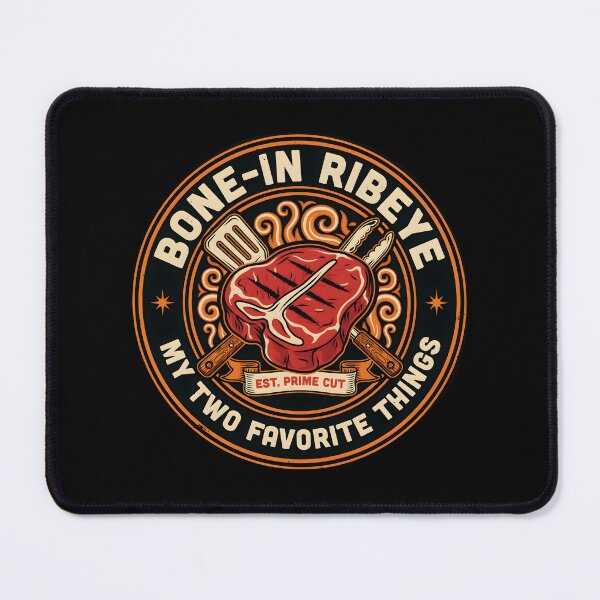 Item preview, Bone in Ribeye My Two Favorite Things Premium Steak Lover Barbecue designed and sold by Redgiant87x.