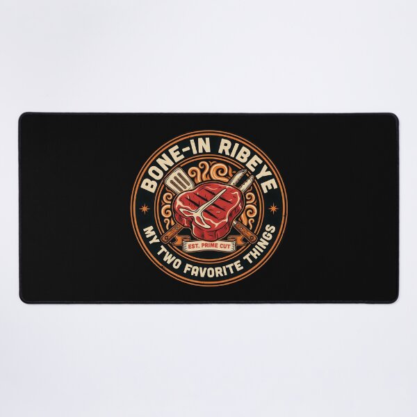 Item preview, Bone in Ribeye My Two Favorite Things Premium Steak Lover Barbecue designed and sold by Redgiant87x.