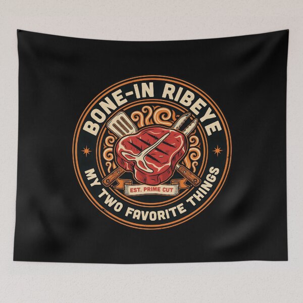 Item preview, Bone in Ribeye My Two Favorite Things Premium Steak Lover Barbecue designed and sold by Redgiant87x.