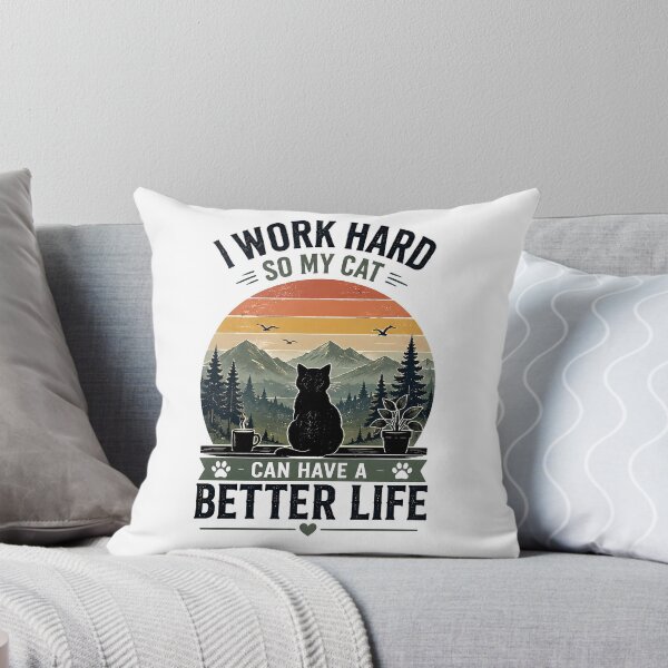 Item preview, Cat Lover Funny Quote Design designed and sold by Amr Siam.